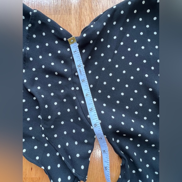 Black and white polka dot dress - Picture 6 of 7